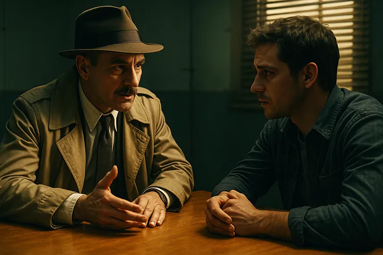 Whodunit dialogue