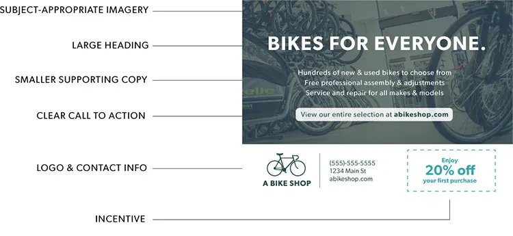 sample bike shop ad 2