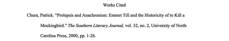 mla citation