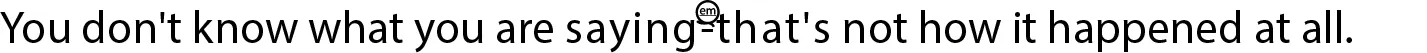 Insert Em Dash Symbol Example