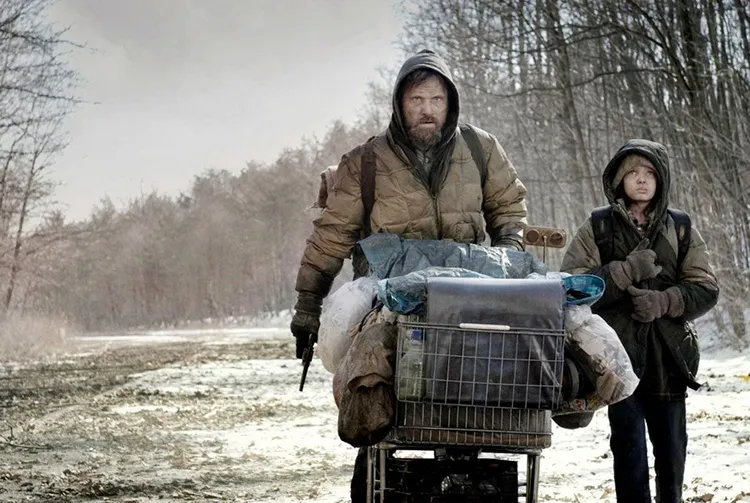 Movie still from The Road