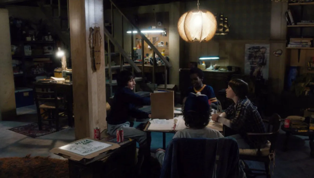 Stranger Things on Netflix is the story of a group of boys who encounter a real-life monster