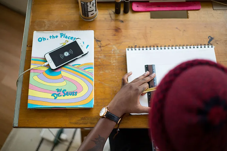 Consider placement of all elements, including stock images, when formatting your book cover design