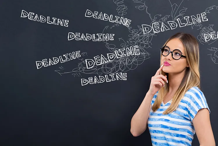 Create a false early deadline for yourself, or create a series of deadlines to force yourself to start the process