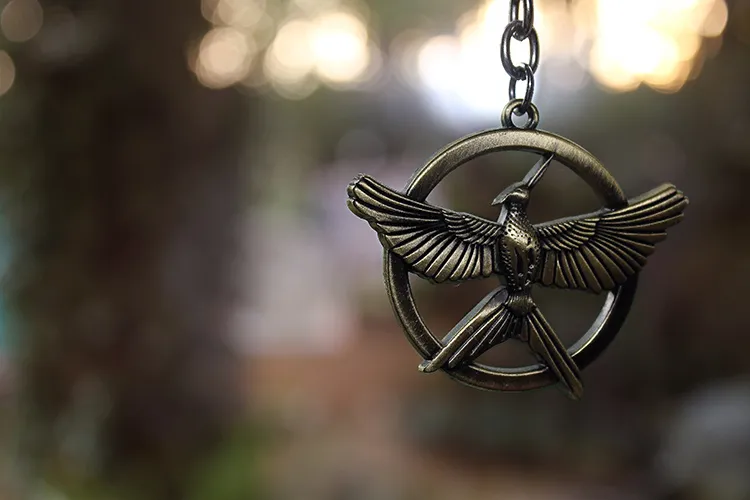 mockingjay necklace