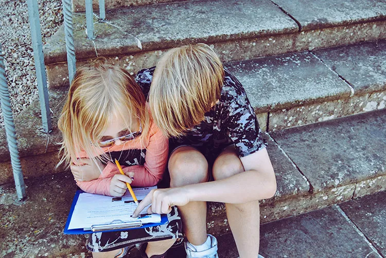 Story prompts allow kids to develop their creativity and storytelling skills.