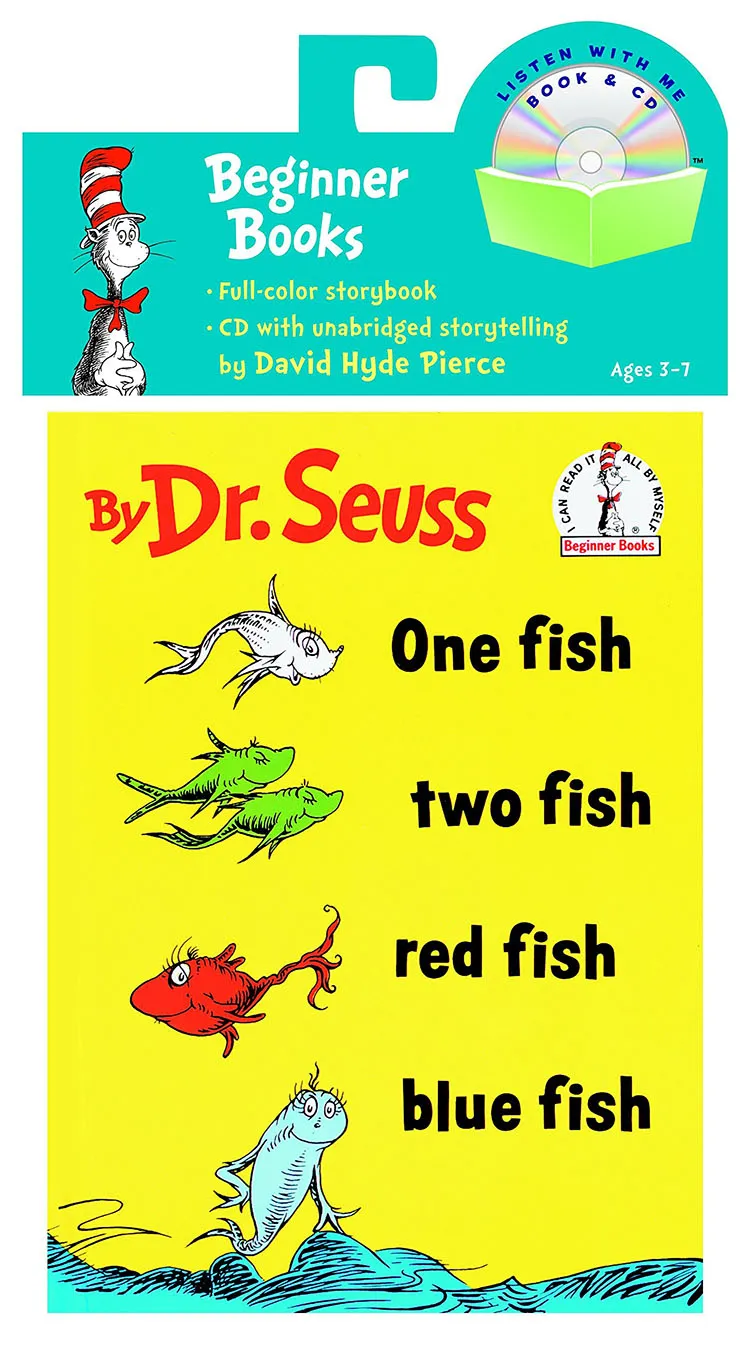 One Fist, Two Fish, Red Fish, Blue Fish by Dr. Seuss