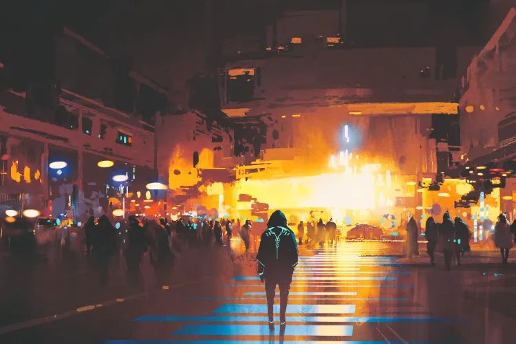 Cyberpunk Aesthetic