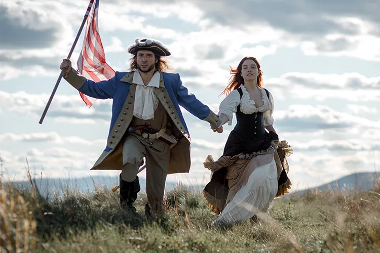 Colonial couple