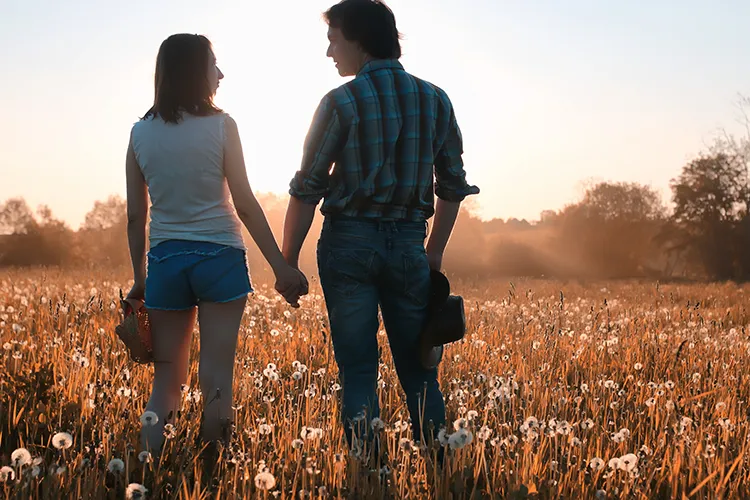 A cowboy falling in love