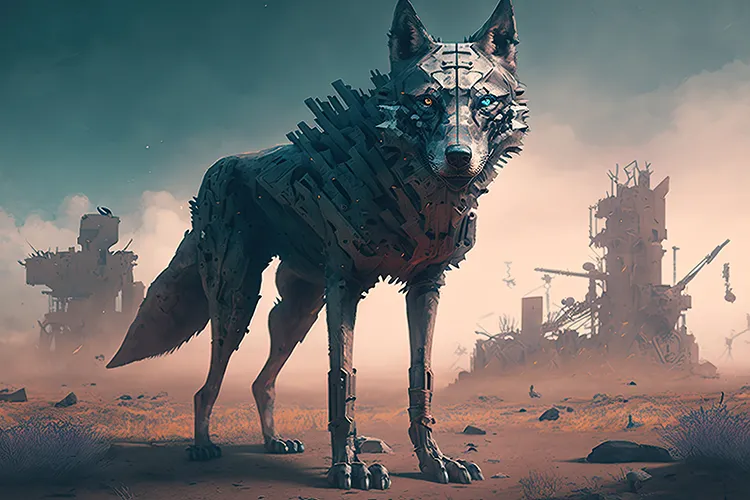 Robotic wolf