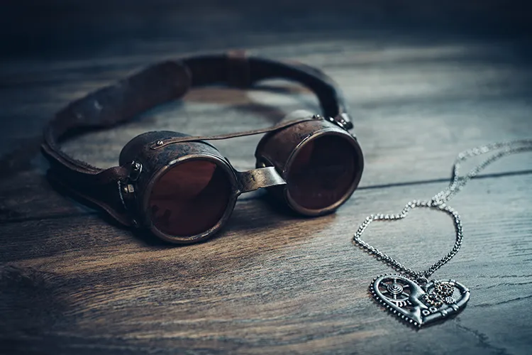 Steampunk goggles