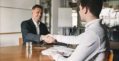 Secure interviews with professional presentation